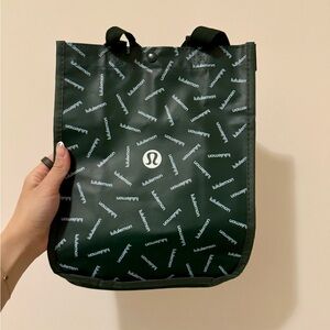 Lululemon Limited Edition Sprinkles Canada Tote Green Holiday Holidays Christmas